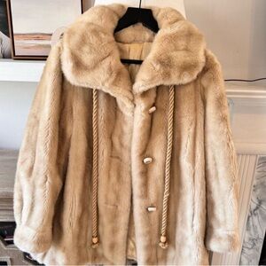 VTG Grandella Styled by Sportowne II Faux Fur Coat Women’s Size 8